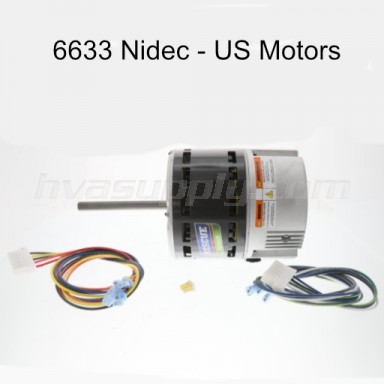6633 Nidec - US Motors Replaces MO12245