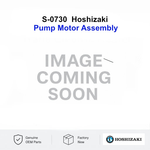 S-0730 Hoshizaki Pump Motor Assembly