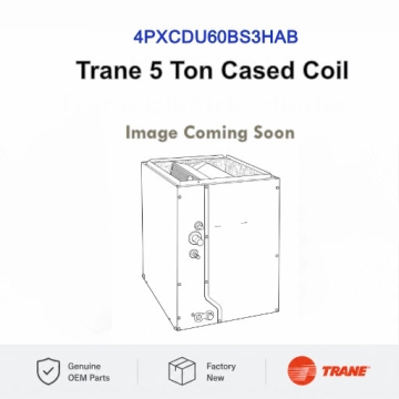 4PXCDU60BS3HAB Trane 5 Ton Cased Coil