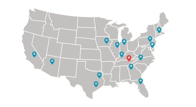 HVAsupply Distribution Shipping Locations